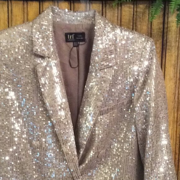 NWOT Zara Mini Dress Blazer - Picture 2 of 5